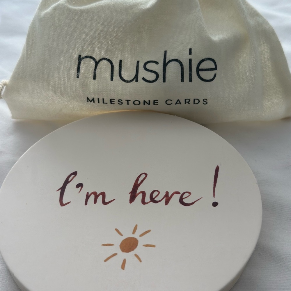 Mushie Milestone Cards